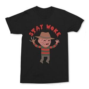 Changes Mens Stay Woke Graphic T-Shirt